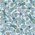Egg Hunting Camo Easter Bunny Rabbits in Blue Image