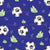 Soccer Navy | Watercolor Sport Collection Image