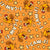 F-CAW-F Sarcastic Rude Roosters on Orange Image
