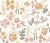 Florals and lions designed for childrens, baby and nursery bedding and apparel. Image