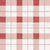 Holy Night Plaid Buffalo Check Red Image