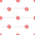 Polka dots simple red hand drawn Image