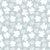 Poppy Breeze Light Blue and White Floral Silhouette, Poppy Skies Collection by The Enchanted Easel Image