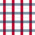 Liberty Plaid Red White and Blue Wallpaper, Poppy Skies Collection by The Enchanted Easel [Wallpaper] Image
