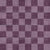 Faux Linen PRINTED Texture Checkered Plum Image