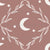 Moon & Star Lattice in Pink Wallpaper - Count Sheep Collection Image