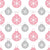 retro fifties pink and silver ornaments Image