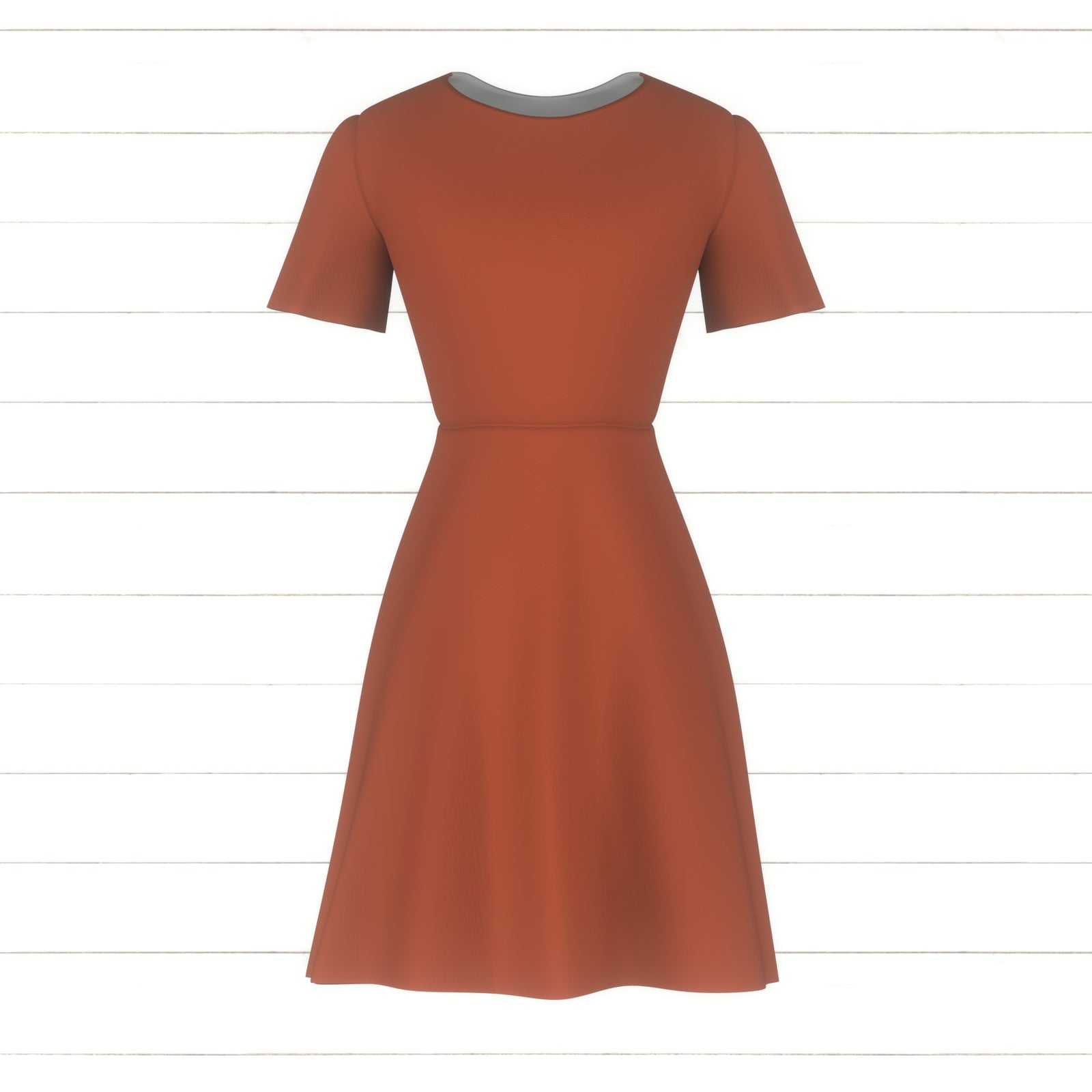 Solid Terracotta Red- G'Day Little Mate Collection
