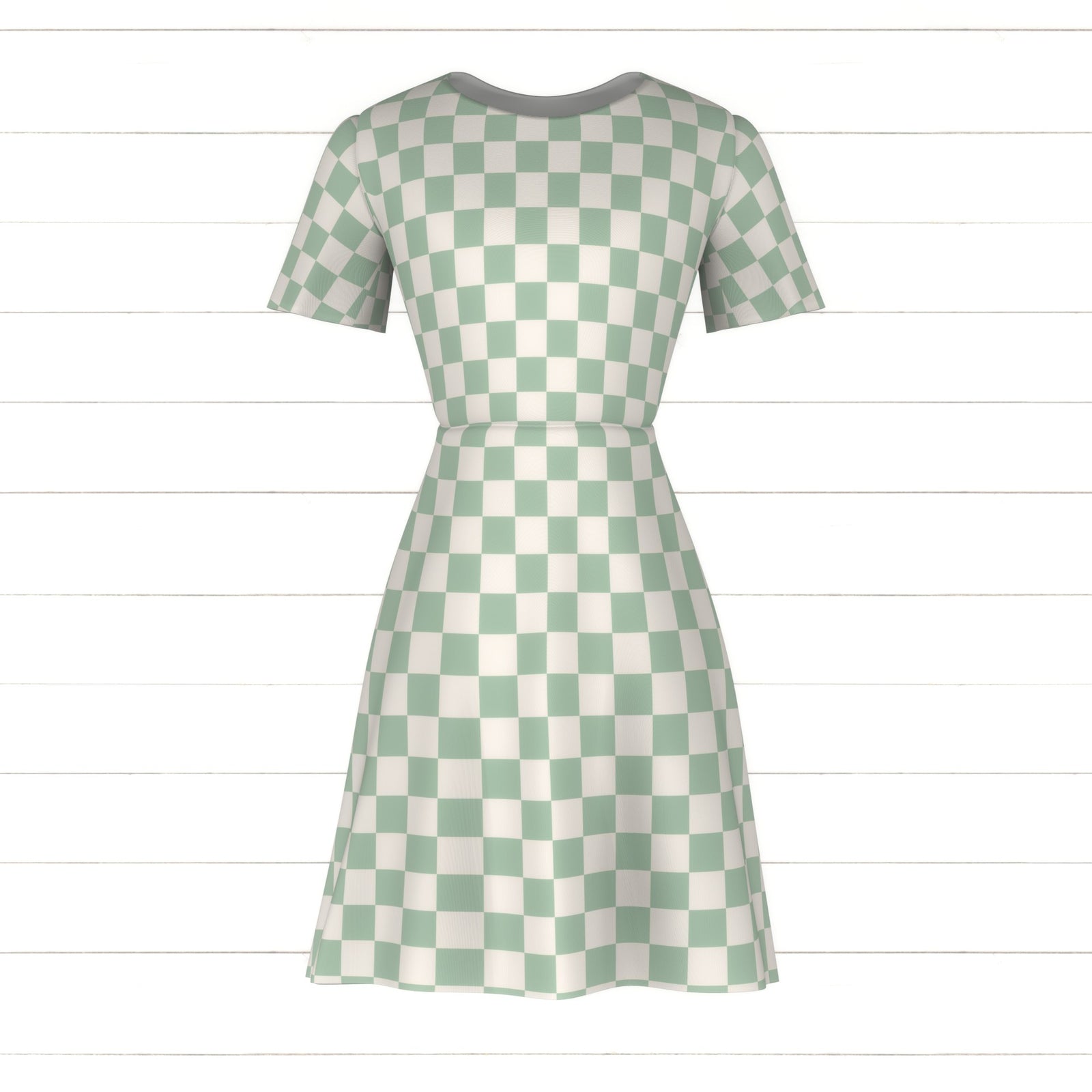 Cottontail Check Green