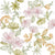 Spring Flowers on White Image