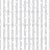 Classic Ticking Stripes in Silver Gray Elevated with Charming, Uneven Cut-Out Hearts Image
