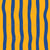 Wavy Hand Drawn Organic Cabana Stripes in Blue On Orange-summer in the Italian Riviera collection Image