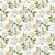 Cream- colored Hydrangeas Scattered on White Background Image