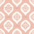 Cream and Pastel Red Christmas Ornaments Soft Monochrome Ogee Dots Image