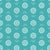 Retro Scandi Floral in Turquoise Image