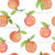 Watercolor Peaches Image