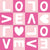 LOVE Blocks, Checkers, Pink Image