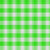 Gingham Tablecloth Green and White Image
