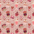 Valentine's Day Sweet Treats on Blush Pink Image