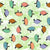 Ditsy Candy Turtles Lime Sorbet Image