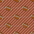 Team Spirit Football Diagonal Sporty Stripes in Chicago Bears Colors Burnt Orange Navy and White Image