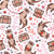 Valentine's playful otters with hearts - significant otters - white Image