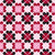 Be My Valentine 2025 Heart Flowers Grid Light Image