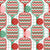 Christmas Pickleball Paddles and Balls in Retro Christmas Candy Stripes Image