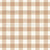 Almond Latte and Off White Gingham Plaid Check Image