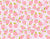 Roses Flowers Bright Coral Pink Green Light Pink And White Image
