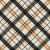 Happy Camper Christmas Plaid – Charcoal Gold Image