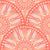 Peaches and Cream Dot Mandala Scallop Image