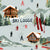 Winter Ski Lodge Blue Image