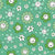 Happy Face Daisies Spring Green Image