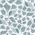 Blue green sea shells on white Image