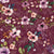 Merlot Watercolor Floral Image