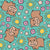 Happy Hippos on Mint Image