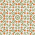Orange Flowers, Floral Pattern, Greenery, Boho Image
