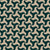 Houndstooth Pattern, Triskelion, Dark Green and Cream Image