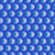 Concentric blue circles with gradient shading, modern geometric rhythm, Large Scale.  Hexagon Blues by Cassy's Color Creations Image