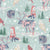 Winter Solstice / Making Spirits Bright / Gender Neutral Winter or Christmas Print with Reindeer, Fox, Raccoon, Owl, Pine Trees, Snowflakes, Stars Against a Winter Sky / 230301 Image