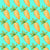 Carrot Patch Carrots Mint Teal Image