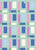 Happy retro checks pastel mint, blue, pink Geometric checkerboard pattern in soft pastel colors. Basic abstract pattern. A bit of vintage look perfect für nursery room. Image