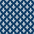 Fleur de Lis Pattern, French, Royal, White on Navy Blue Image