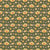 Chinese New Year Lucky Gold Ingots and Coins on Olive Green Image
