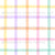 Hand Drawn Pastel Rainbow Gingham Stripes Image