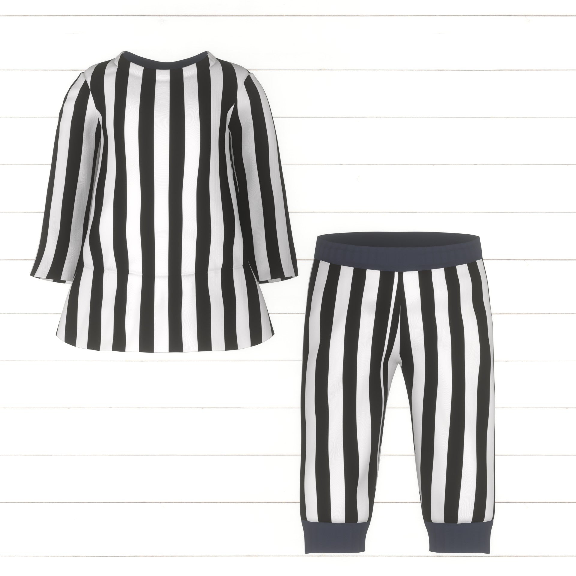 5pairs/set Unisex Black & White Striped/rhombus Pattern/letter