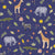 African Jungle Collection | Navy Image