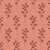 Coral Pink Boho Vintage Sketched Sprigs Image