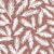 Hand-drawn pine leaves on maroon background Image